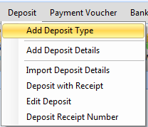Delete Deposit