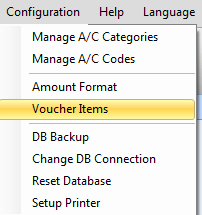 Voucher Item